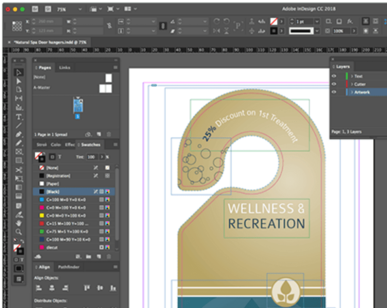 Artwork Design Services Door Hanger Printing UK