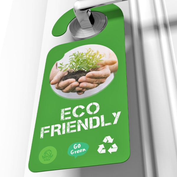 Eco Friendly Door Hanger