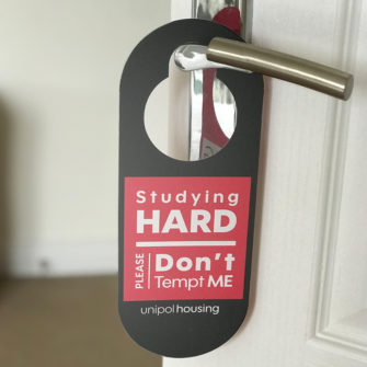 Laminated Door Hanger